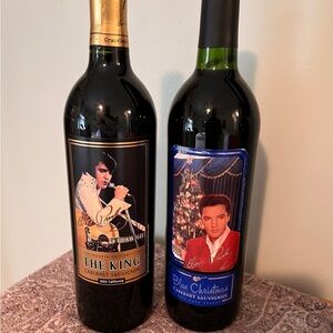 Elvis Presley Cabernet Sauvignon Wine Set